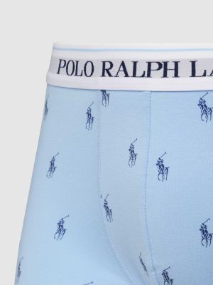 Slipy slim fit Polo Ralph Lauren niebieskie