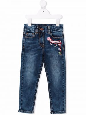 Jeans for jenter Monnalisa blå