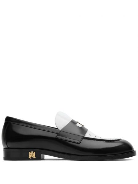 Læder loafers Amiri sort