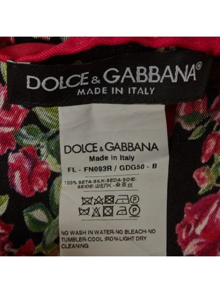 Jedwabna szal Dolce & Gabbana Pre-owned