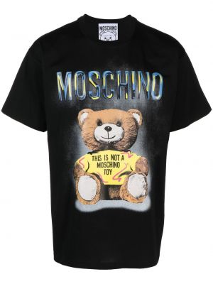 T-shirt Moschino svart