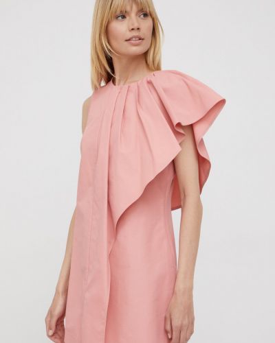 Sisley ruha rózsaszín, mini, egyenes