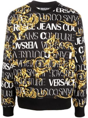 Sweatshirt Versace Jeans Couture svart