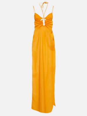 Μάξι φόρεμα Nensi Dojaka πορτοκαλί