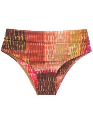 Absztrakt mintás bikini Lenny Niemeyer piros