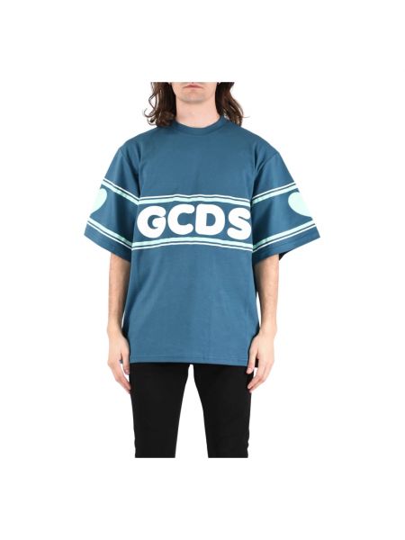 T-shirt en coton Gcds bleu