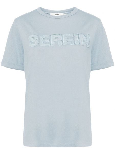 Jersey t-shirt B+ab blau