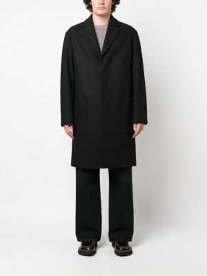 Płaszcz wełniany Calvin Klein czarny