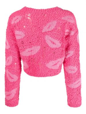 Distressed sweatshirt Marco Rambaldi pink