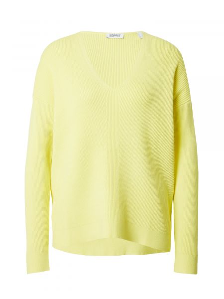 Пуловер Esprit жълто