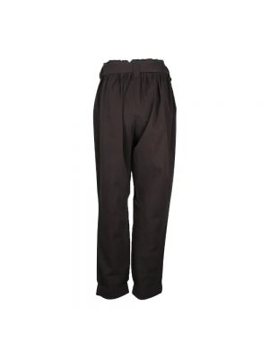 Pantalones de algodón Issey Miyake Pre-owned marrón