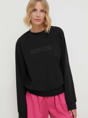 Топ с длинным рукавом Calvin Klein Underwear черный