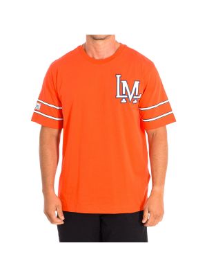 Tričko s krátkými rukávy La Martina oranžové
