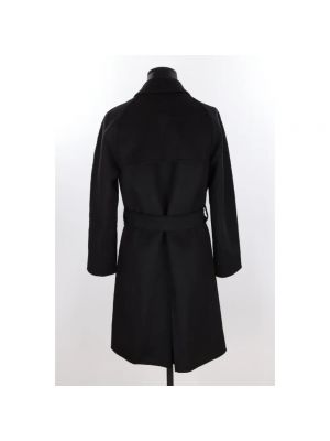 Abrigo de lana Louis Vuitton Vintage negro