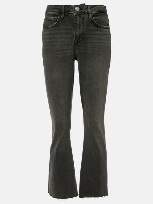 Jeans bootcut large Frame noir