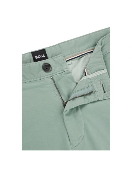 Pantalones cortos slim fit Hugo Boss verde