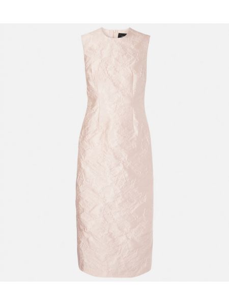 Blomstret midi kjole Simone Rocha pink