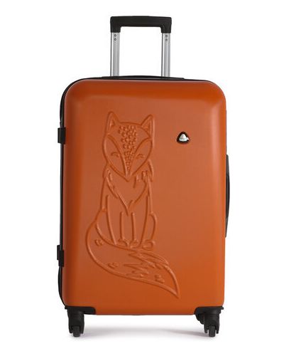 Bőrönd Semi Line narancsszínű