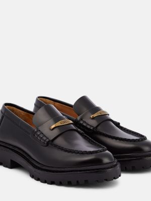 Pantofi loafer din piele Isabel Marant negru