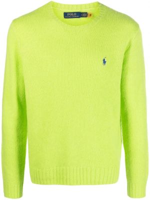 Pyöreä kaula pitkä villapaita Polo Ralph Lauren vihreä