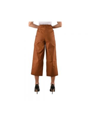 Pantalones de algodón Woolrich marrón