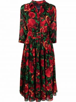 Floral dress Samantha Sung svart