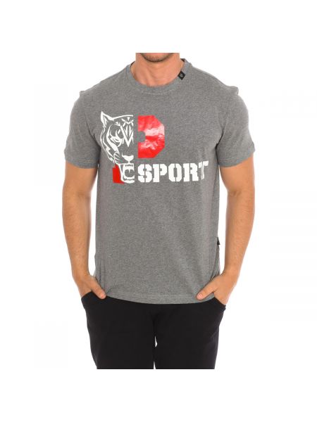 Športové tričko Philipp Plein Sport sivá