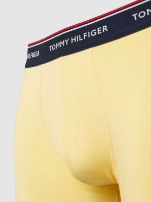 Bokserki slim fit Tommy Hilfiger żółte