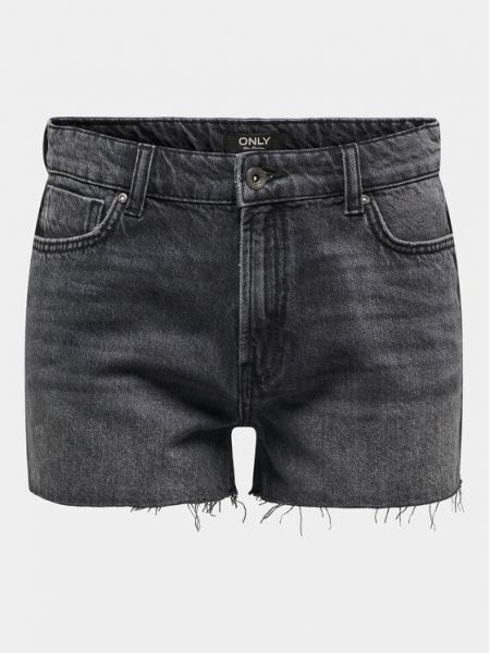 Shorts en jean large Only noir