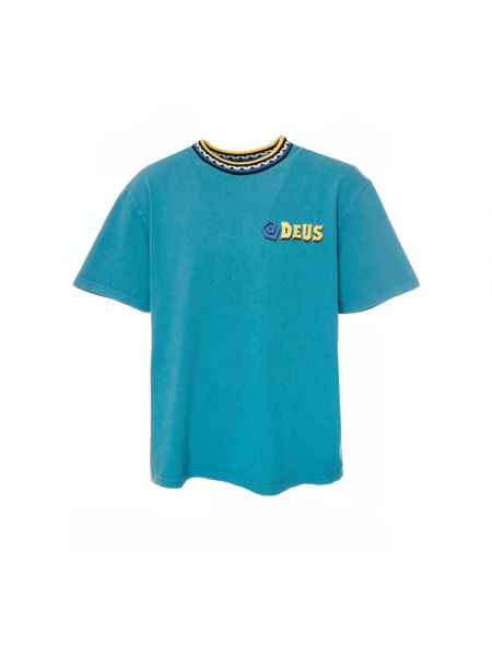 Oversize t-shirt Deus Ex Machina blau