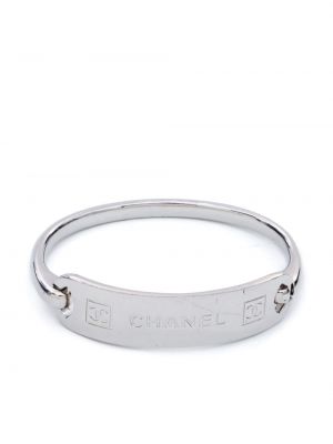 Narukvica Chanel Pre-owned srebrena