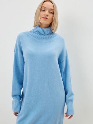Платье-свитер Marselesa голубое