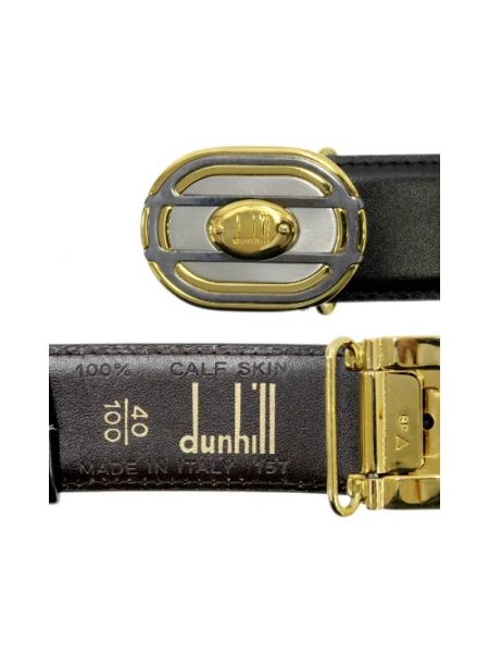 Cinturón Dunhill Pre-owned negro