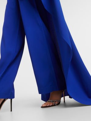 Pantalon asymétrique Taller Marmo bleu
