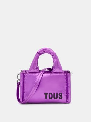 Bolso shopper Tous violeta