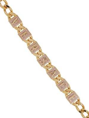 Kristály nyaklánc Versace aranyszínű