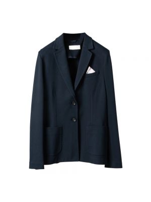 Eleganter jersey fleece blazer Circolo 1901 blau