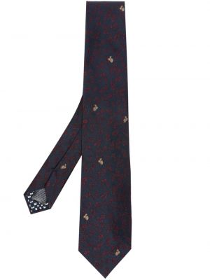 Květinová hedvábná kravata Paul Smith