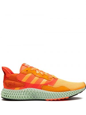 Sneakerși Adidas portocaliu