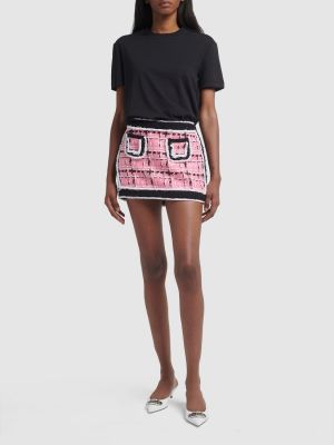 Mini suknja s džepovima Dsquared2 ružičasta