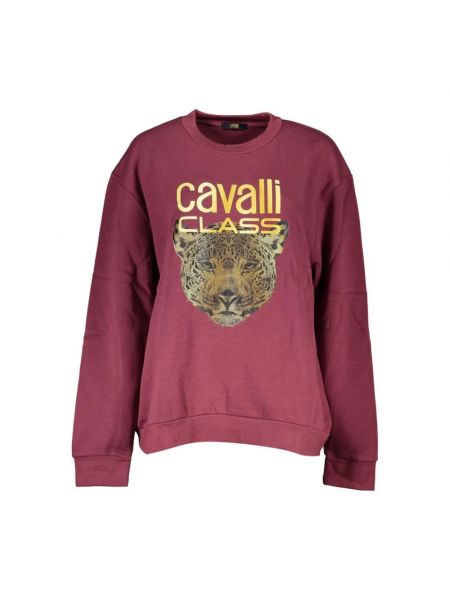 Sweatshirt Cavalli Class lila