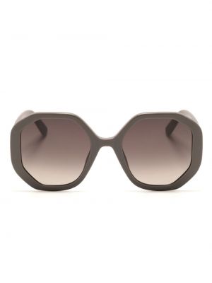 Oversize слънчеви очила с градиентным принтом Marc Jacobs Eyewear сиво