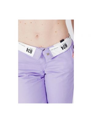 Pantalones rectos con cremallera Dickies violeta