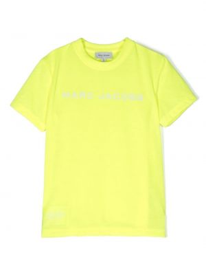 T-shirt för tjejer Marc Jacobs Kids gul