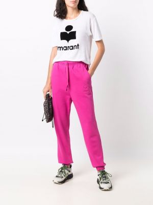 Pantalones de chándal Isabel Marant étoile rosa