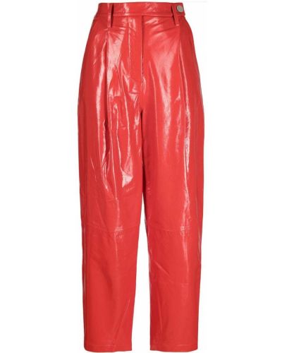 Pantalones bootcut Remain rojo