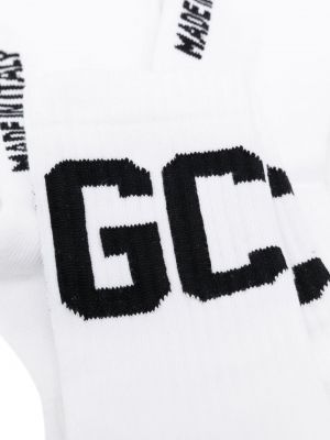 Chaussettes à imprimé Gcds blanc