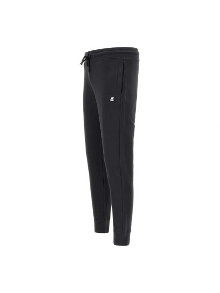 Pantalones de chándal impermeables K-way negro