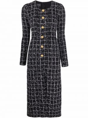 Tweed dress Giambattista Valli svart