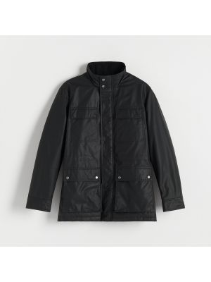 Állógalléros dzseki Reserved fekete